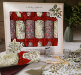Galletas navideñas - 6 galletas rojas Festive Botanicals de 13 pulgadas
