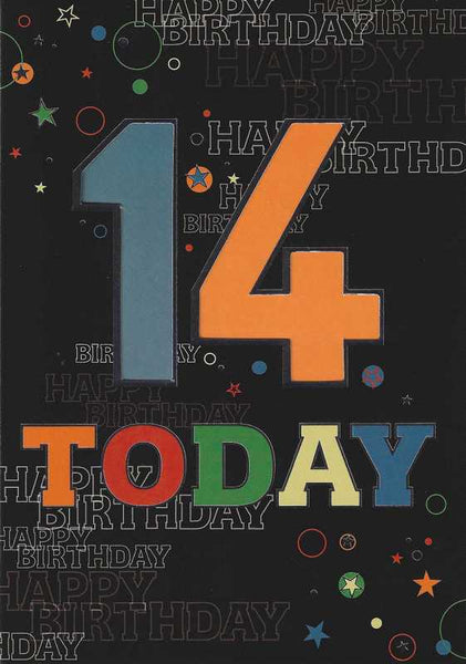 Age 14 - 14th Birthday - 14 Today