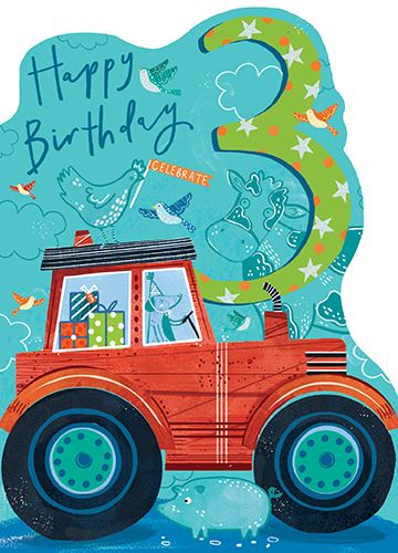 Age 3 - 3rd Birthday - Farmyard Celebration