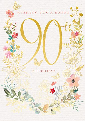 Ling Design Age 90 - 90th Birthday - 90th Birthday