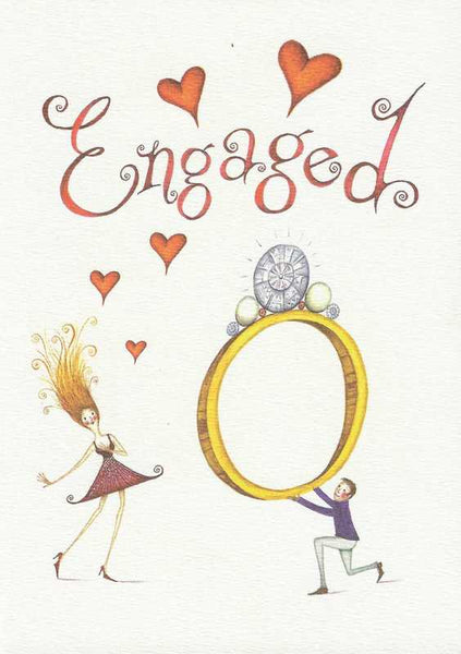 Engagement Card - Engaged