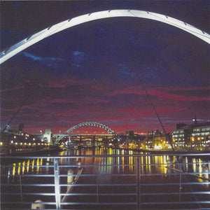 Blank Card - Millennium and Tyne Bridges
