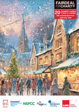 Charity Christmas Cards - 20 Bumper Box - Village from The Great British Card Company, Charity Christmas Cards in France, English Christmas Cards in France