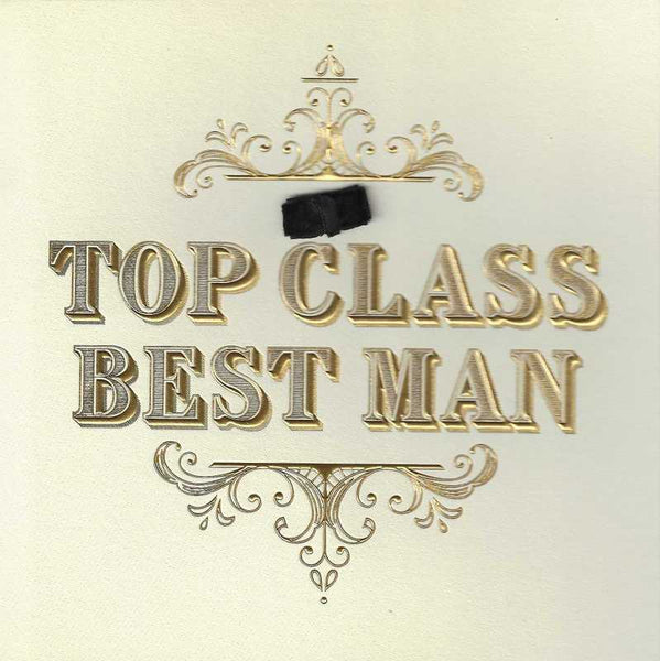 Wedding Thank You Card - Best Man - Top Class
