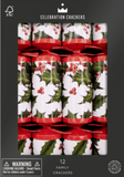 Heart and Soul Studio Celebration Christmas Crackers - 12 Holly Berry 12 inch Family Christmas Crackers, Christmas Crackers in France, Crackers de Noel, Petards de Noel en France, Diablotins en France