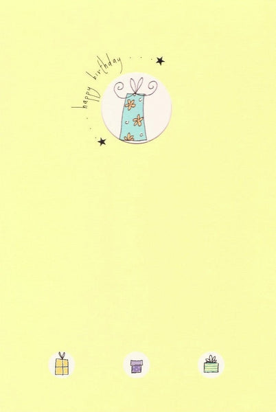 Bithday Cards - Pack of 6 - Window Present