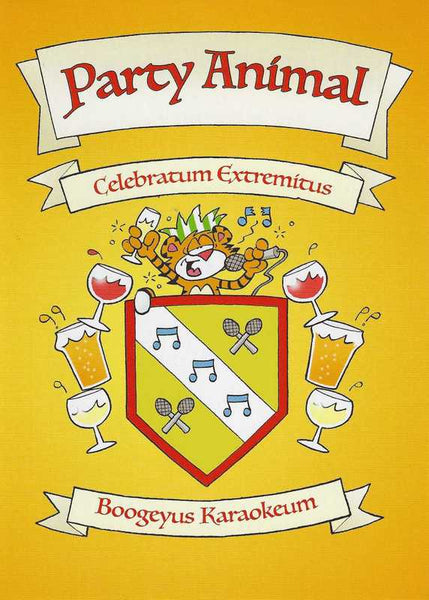 Humour Card - Party Animal