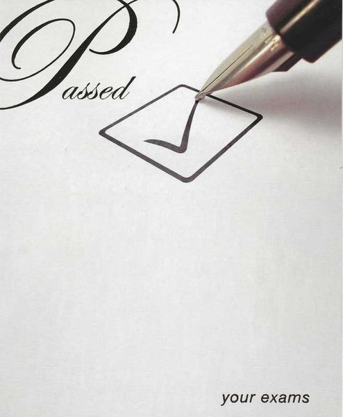 Congratulations Card - Exams - Fountain Pen