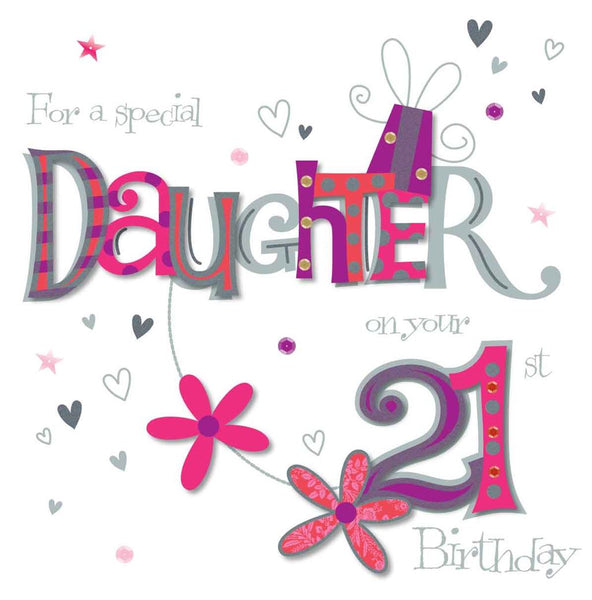 Talking Pictures Daughter 21st Birthday - Daughter 21st Birthday 8x8