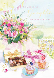 Daughter Birthday - Special Treats from Ling Design, English Cards in France