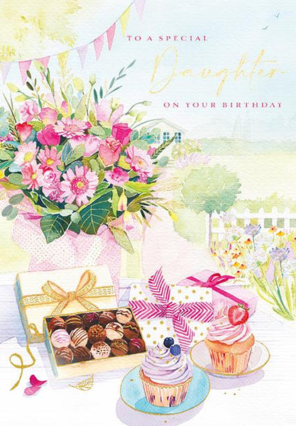 Daughter Birthday - Special Treats from Ling Design, English Cards in France