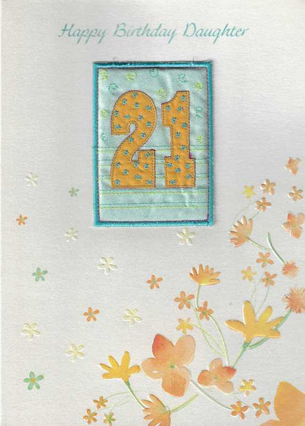 Daughter 21st Birthday - Embroidered