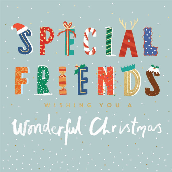 Christmas Card - Special Friends - Special Friends from Ling Design, English Christmas Cards in France