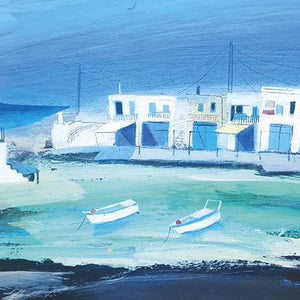 Blank Card - Mid-Day Shadows, Greece from the Great British Card Company, English Cards in France