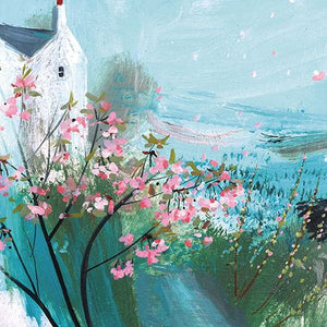 Blank Card - Through The Blossom To The Sea from the Great British Card Company, English Cards in France