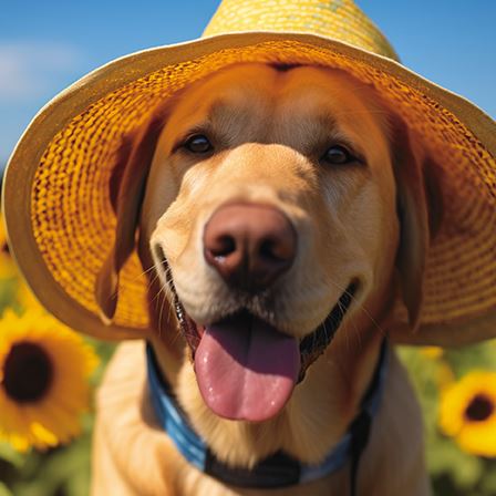 Blank Card - Labrador Retriever from the Great British Card Company, English Cards in France