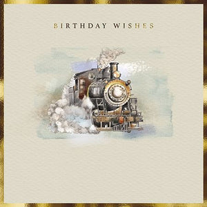 Birthday Card - Train from the Great British Card Company, English Cards in France