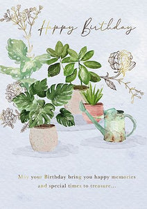 Birthday Card - Collection Of Botanicals from the Great British Card Company, English Cards in France