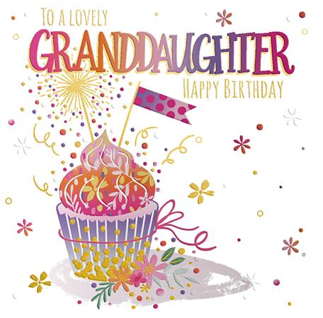 Talking Pictures Granddaughter Birthday - Lovely Granddaughter