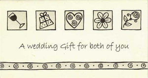 Wedding Gift Card - Wedding Day Icons