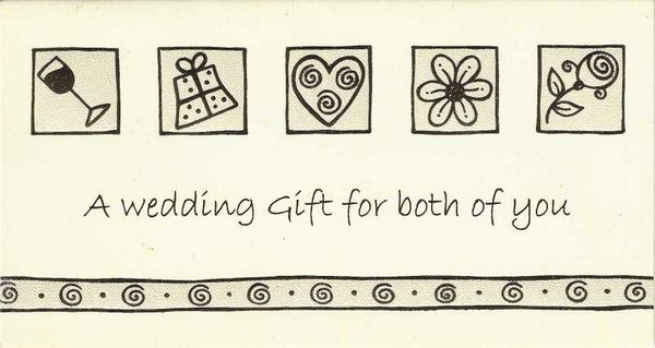Wedding Gift Card - Wedding Day Icons