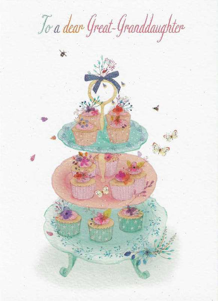 Great-Granddaughter Birthday - Cupcakes