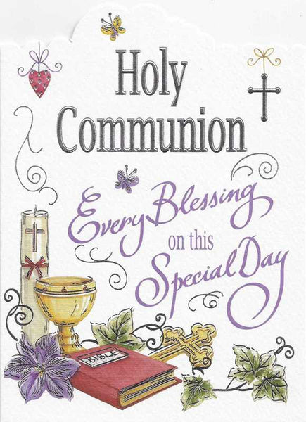 Holy Communion Card - Holy Communion - Every Blessing