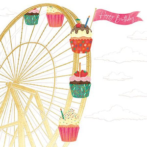 Birthday Card - Ferris Wheel from Ling Design Ltd, English Cards in France