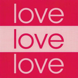 One I Love Card - Love Love Love