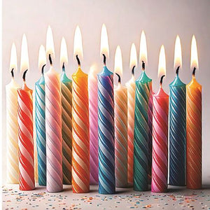 Birthday Card - Birthday Candles from Ling Design Ltd, English Cards in France