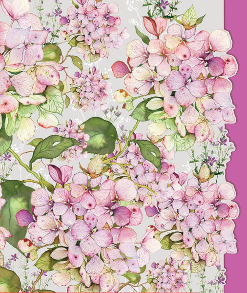 Blank Card - Hydrangea from Nigel Quiney Publications, English Cards in France
