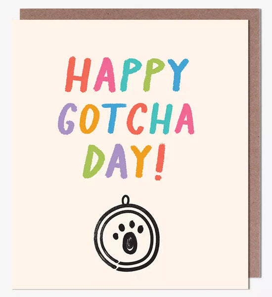 Pet Card - Happy Gotcha Day from Pigment Productions, English Cards in France