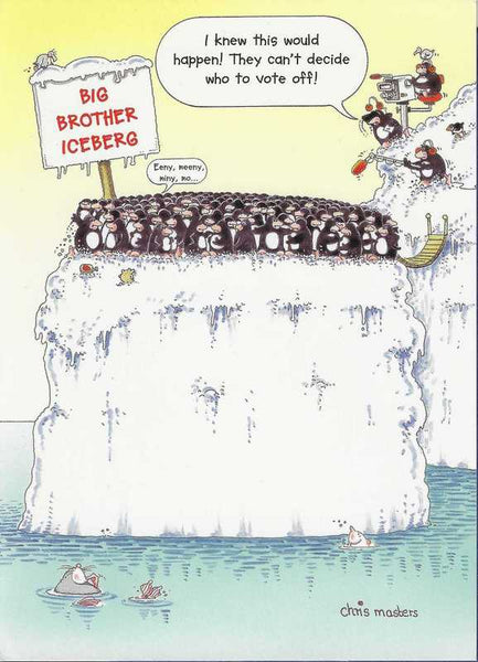 Humour Card - Big Brother Iceberg