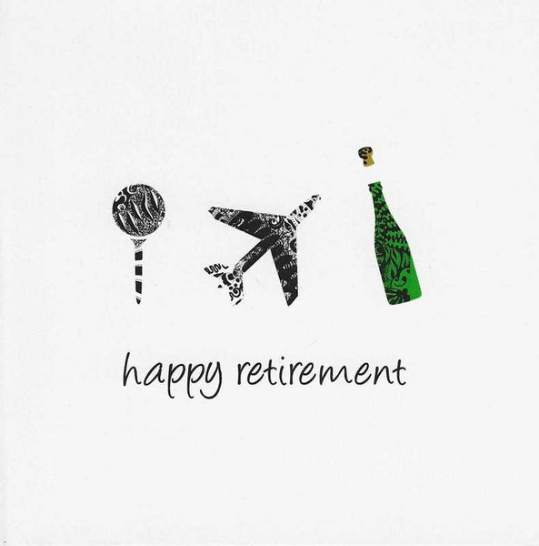 Retirement Card - Retirement Activities, English cards in France