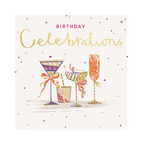 Birthday Card - Birthday Celebrations from Talking Picturers, English Cards in France