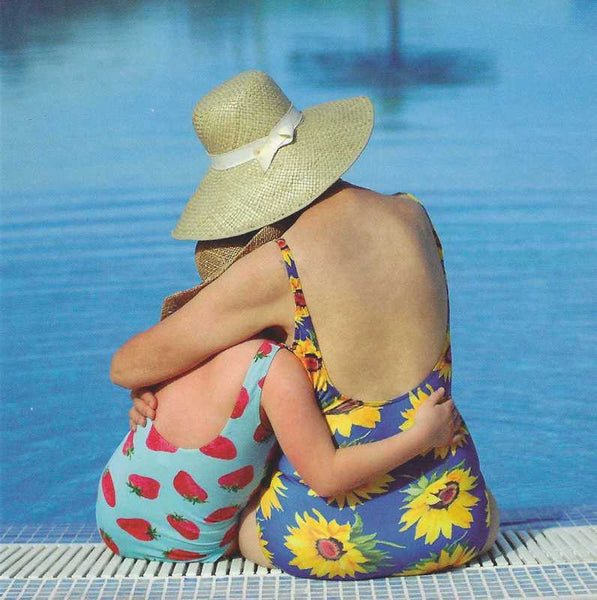 Blank Card - Bathing Belles