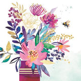 Blank Cards - Pack Of 8 - Full Blooms