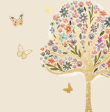 Blank Cards - Pack Of 8 - Floral Butterfly