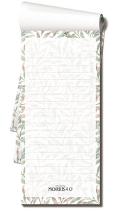 William Morris Magnetic List Pad - Willow Bough