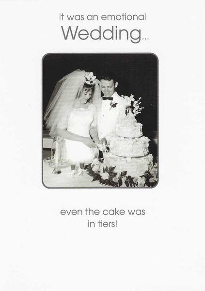Wedding Card - Cake In Tiers!