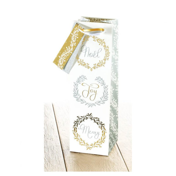 Christmas Gift Bags - Bottle Bag - Christmas Classics