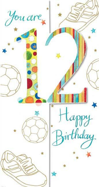 Age 12 - 12th Birthday - Trendy Twelve