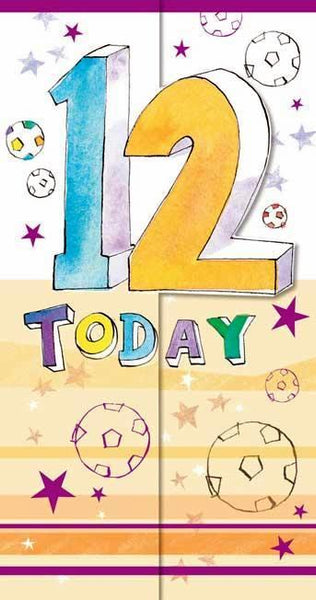 Age 12 - 12th Birthday - Twelve Footy