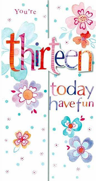 Age 13 - 13th Birthday - Lovely Thirteen