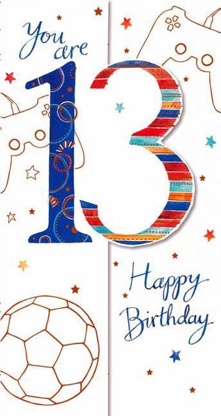 Age 13 - 13th Birthday - Terrific Thirteen