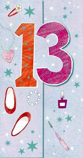 Age 13 - 13th Birthday - Fabulous Thirteen