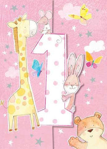 Age 1 - 1st Birthday - One Today
