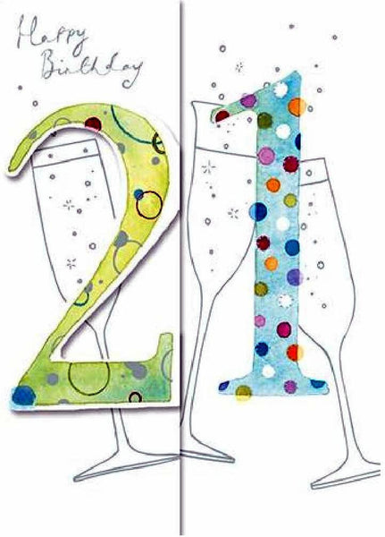 Age 21 - 21st Birthday - Terrific Twenty One
