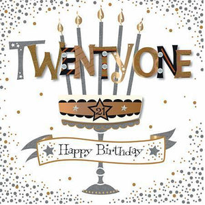 Age 21 - 21st Birthday - Twenty One