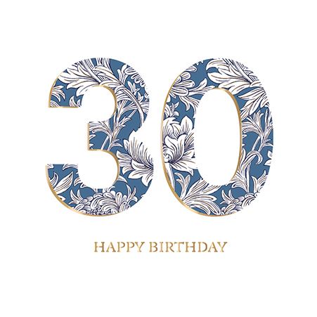 Age 30 - 30th Birthday Chrysanthemum